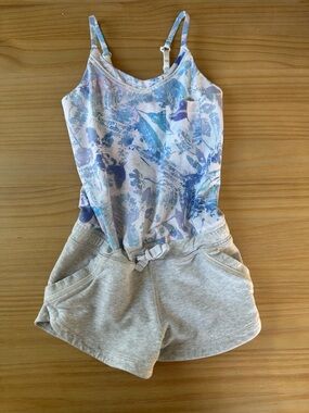 Ivivva Neutral Beige Tag Detail Tank